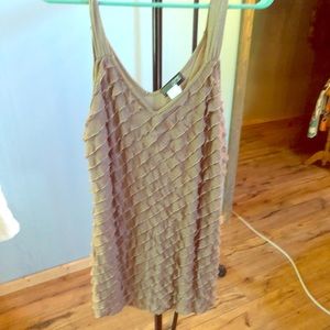 Ruffle camisole, flirty and fun!